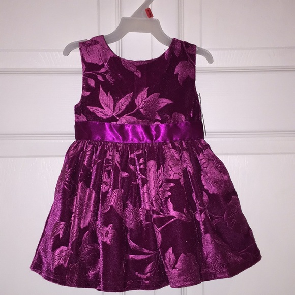 Infant Girls George Holiday Christmas Dress Size 6-12 Months - Picture 1 of 16